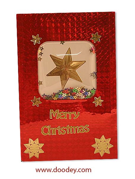 christmas card stars