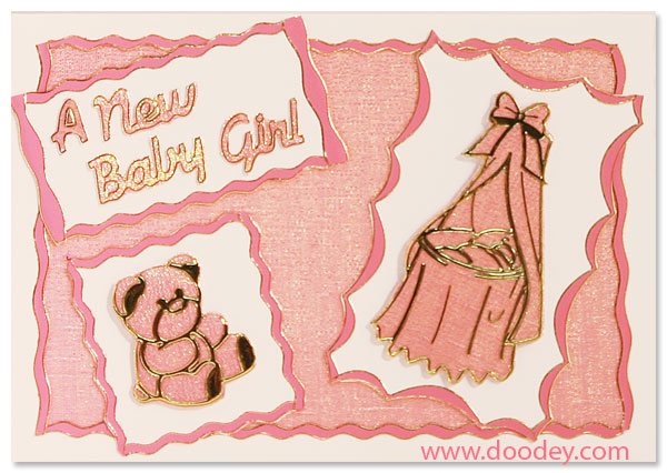 baby card a new baby girl