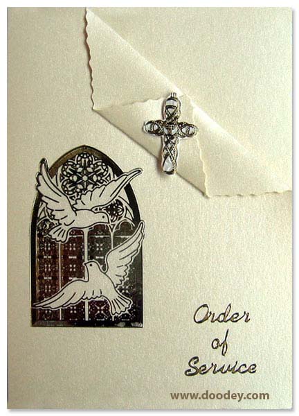 card order of service
