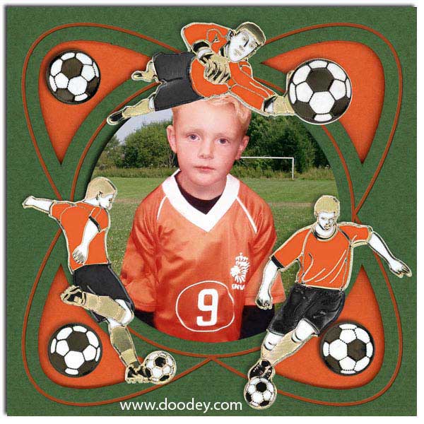 soccer card Young Holland