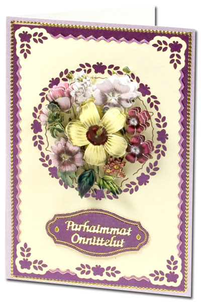 Finnish flowercard