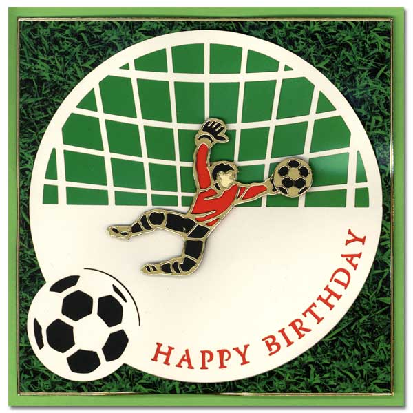 soccer card happy birthday
