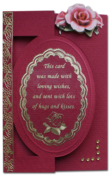 lomiac card with love verse