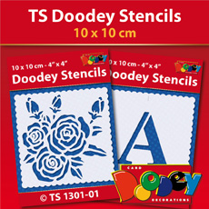 Doodey TS-Stencils 10x10 cm