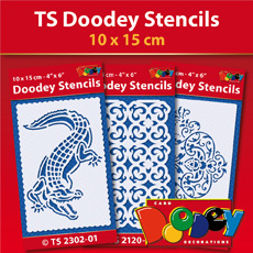 Doodey TS-Stencils 10x15 cm