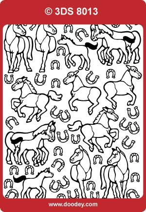 3DS8013 Horses