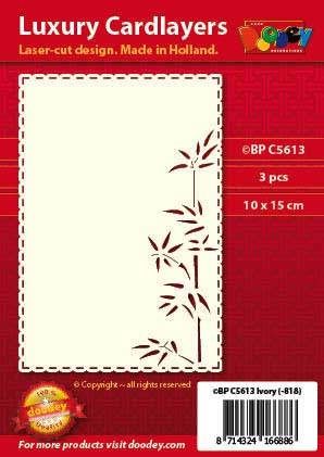 BPC5613 Luxury card layer A6 bamboo