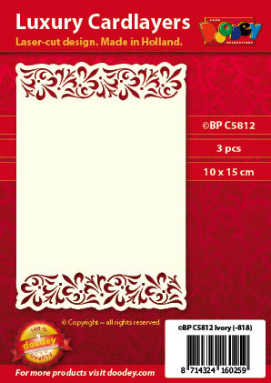 BPC5812 Luxury card layer A6 ornament borders