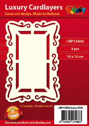 BPC5842 Luxury card layer A6 window dream