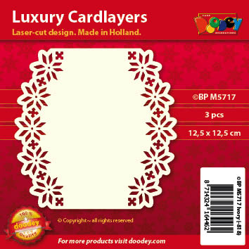 BPM5717 Luxury card layer 12,5 x 12,5 cm