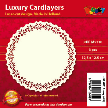 BPM5718 Luxury card layer 12,5 x 12,5 cm