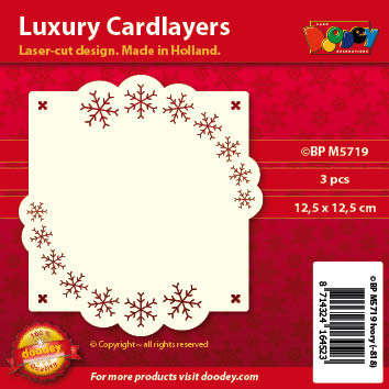 BPM5719 Luxury card layer 12,5 x 12,5 cm