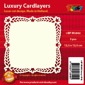 BPM5802 Luxury card layer 12,5 x 12,5 cm