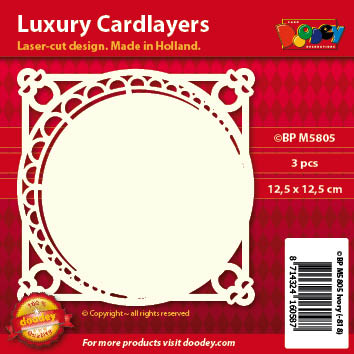 BPM5805 Luxury card layer 12,5 x 12,5 cm