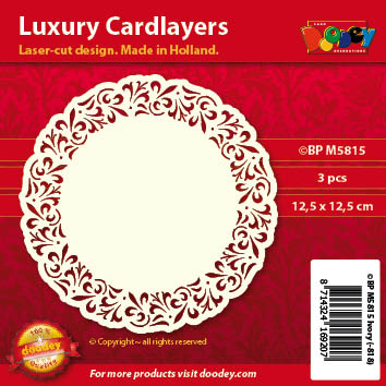 BPM5815 Luxury card layer 12,5 x 12,5 cm