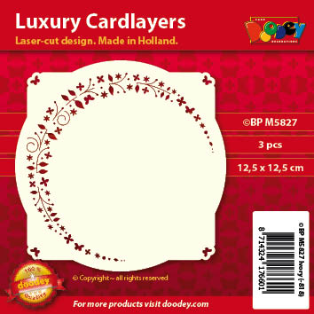 BPM5827 Luxury card layer 13,5 x 13,5 cm