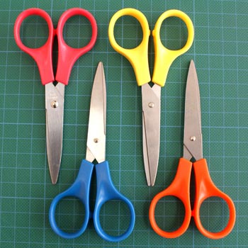 CT6424 Craft Scissors assorted 24 pcs