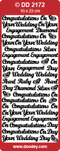 DD2172 Congratulations on Your Wedding