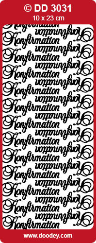DD3031 Konfirmation