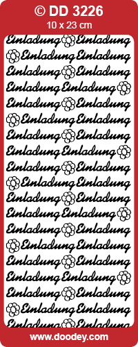 DD3226 Einladung