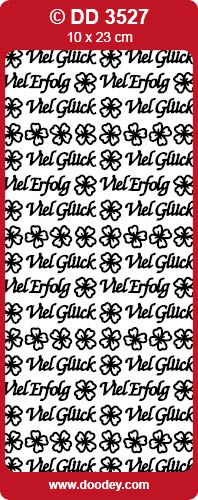 DD3527 Viel Gluck Viel Erfolg