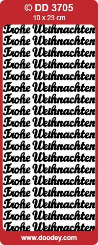 DD3705 Frohe Weihnachten (L)