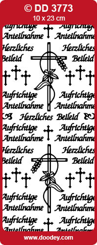 DD3773 Aufrichtige Anteilnahme