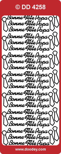 DD4258 Bonne Fete Papa