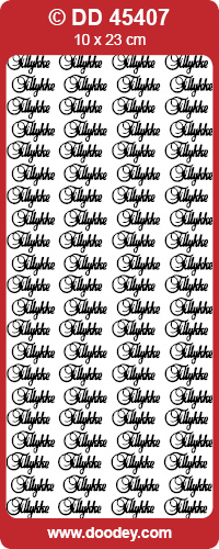 DD45407 Tillykke (S)
