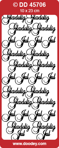 DD45706 Glaedelig Jul