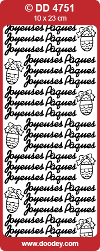 DD4751 Joyeuses Paques