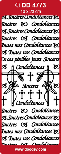 DD4773 Sinc?res condoleances