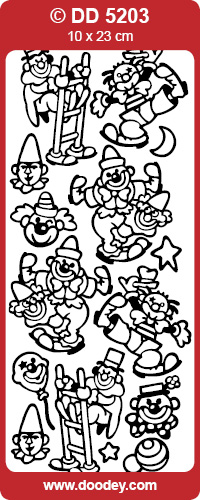 DD5203 Clowns/ Ladder