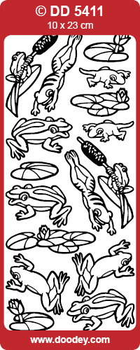 DD5411 Frogs Jumping
