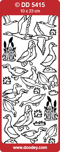 DD5415 Ducks Flying
