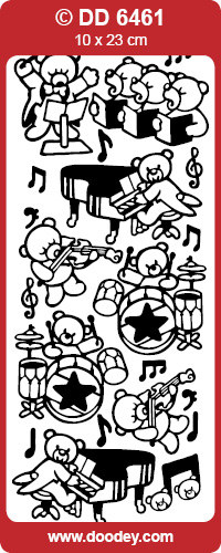 DD6461 Musical Bears Piano