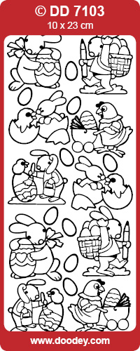 DD7103 Easter Bunny