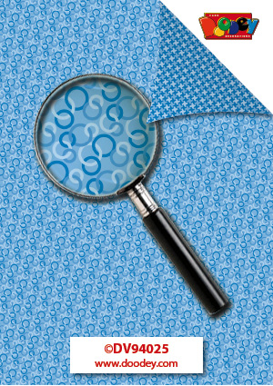 DV94025 Background paper circles light blue