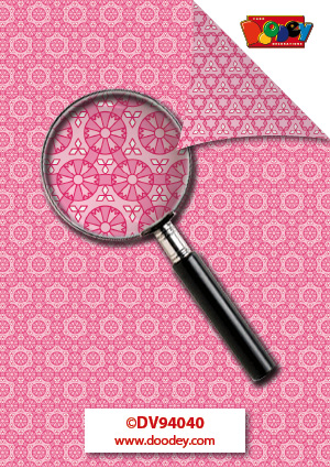DV94040 Background paper circles of trust fuchsia 