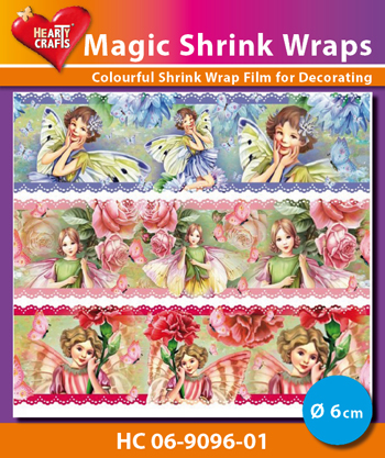HC06-9096-01 Magic Shrink Wraps, Fairies (⌀ 6 cm)
