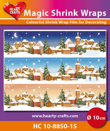 HC10-8850-15 Magic Shrink Wraps, Winter (⌀ 10 cm)