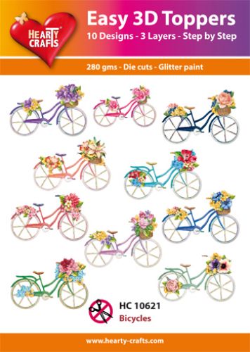 HC10621 Easy 3D-Toppers Bicycles