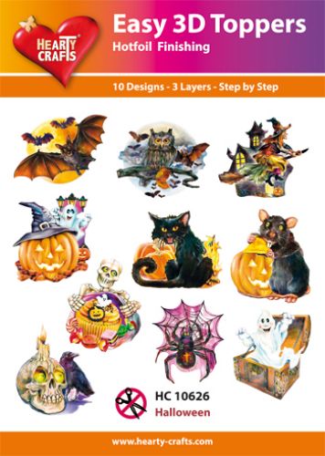 HC10626 Easy 3D-Toppers Halloween