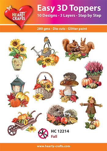 HC12214 Easy 3D-Toppers Fall