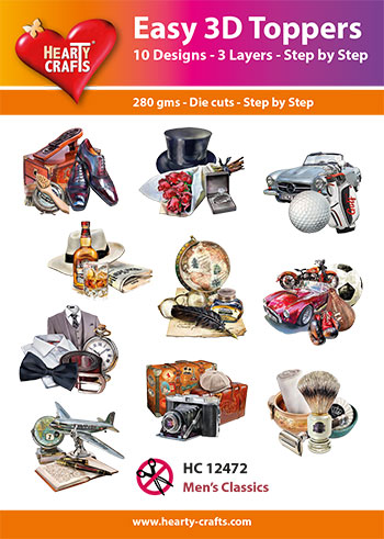 HC12472 Easy 3D-Toppers Men Classics