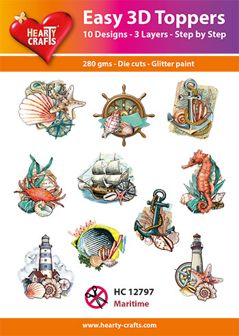 HC12797 Easy 3D-Toppers Maritime