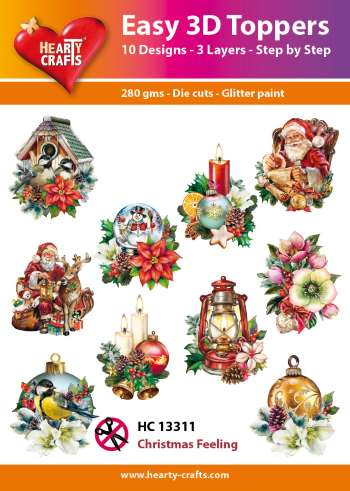 HC13311 Easy 3D-Toppers Christmas Feeling