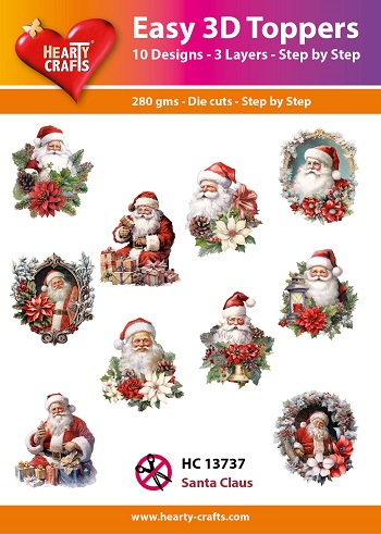 HC13737 Easy 3D - Santa Claus