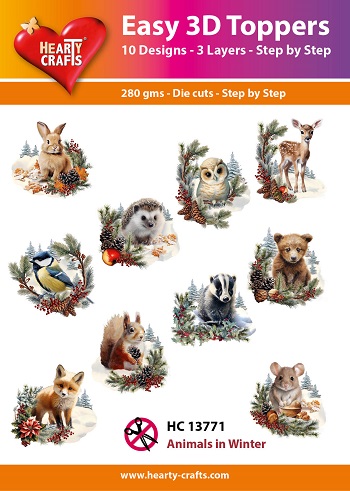 HC13771 Easy 3D - Animals in Winter