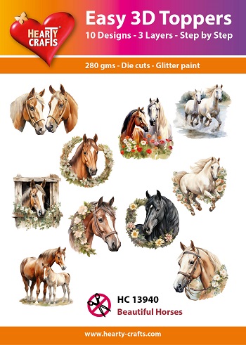 HC13940 Easy 3D - Beautiful Horses
